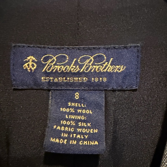 Brooks Brothers Classic Gray Blazer - Picture 4 of 5